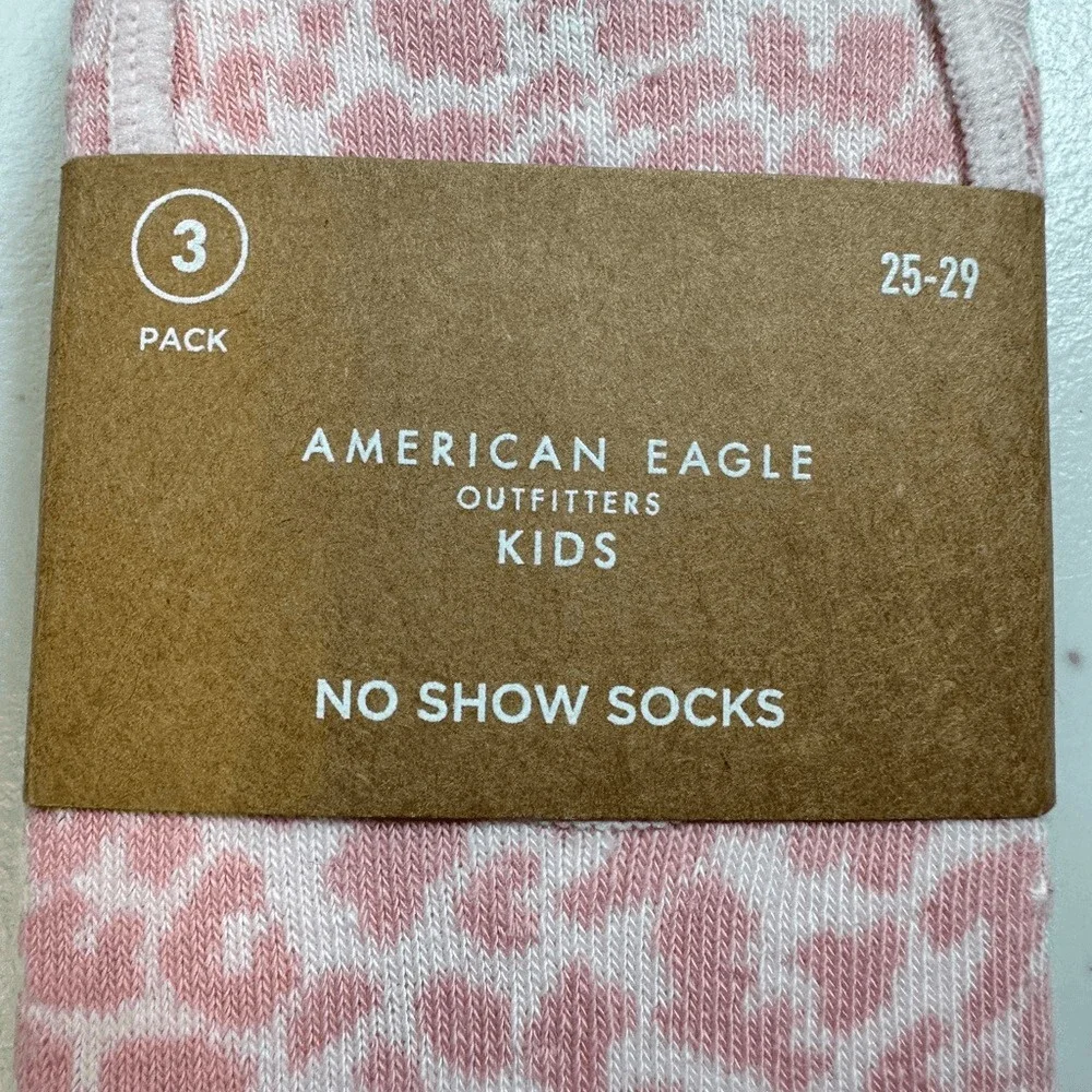 NWT American Eagle Girls Youth No Show Socks and Boy Shorts - Size 16